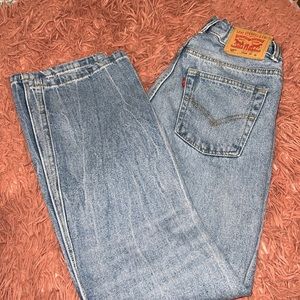 Levi’s 505 blue denim